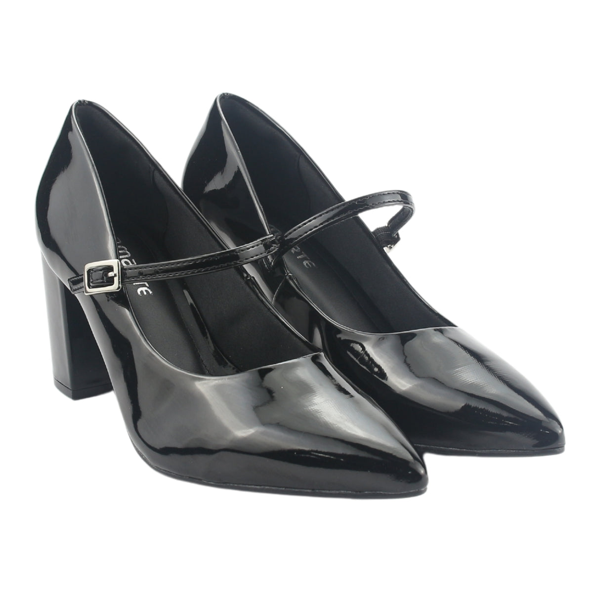Zapato Via Marte Mujer 028-014-01 Negro Casual