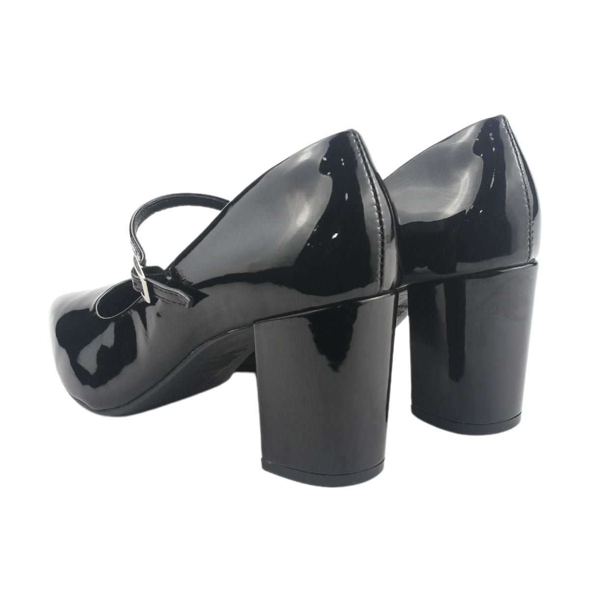 Zapato Via Marte Mujer 028-014-01 Negro Casual