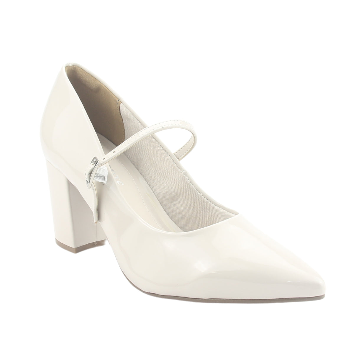 Zapato Via Marte Mujer 028-014-01 Beige Casual