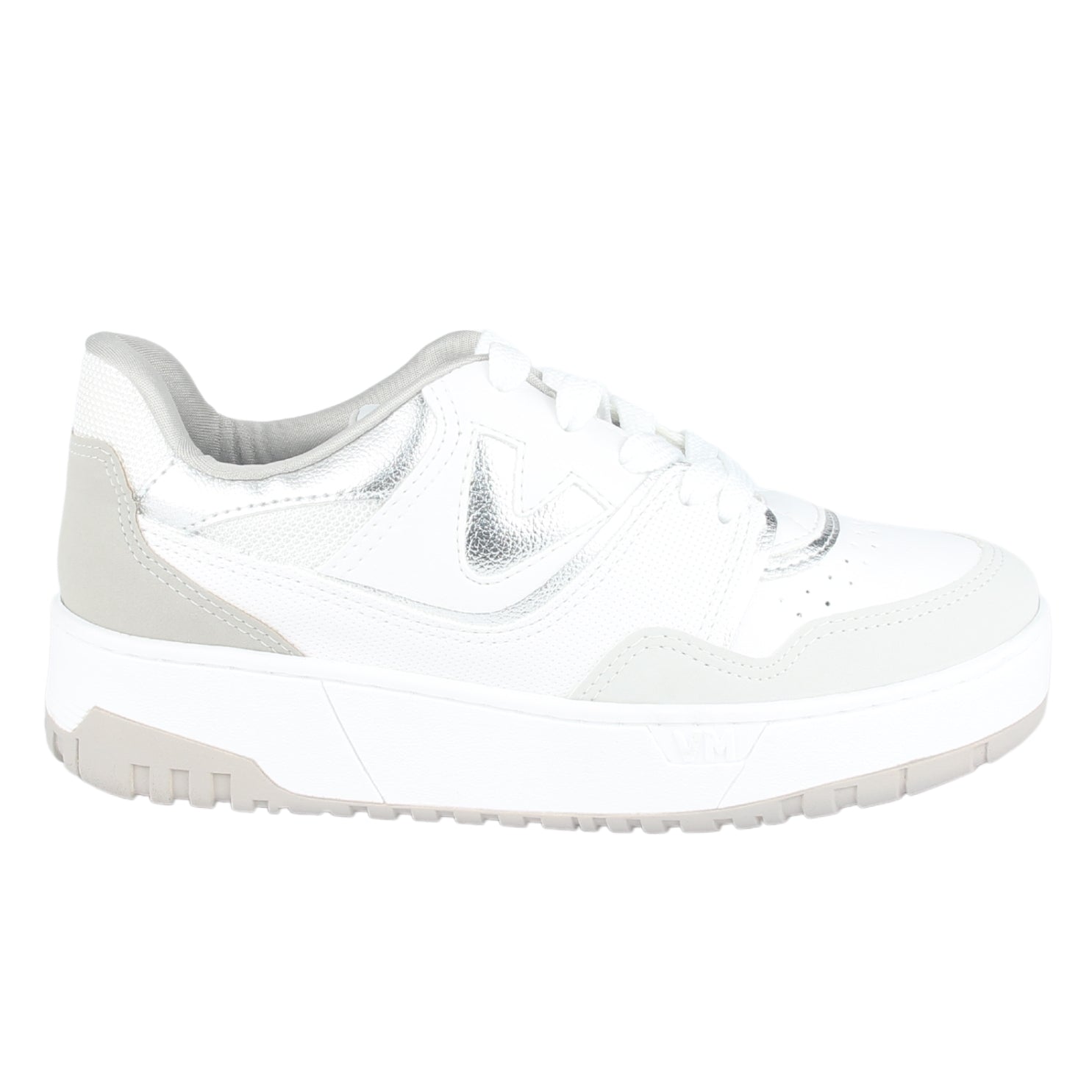 Zapatilla Via Marte Mujer 042-001-02 Blanco Casual