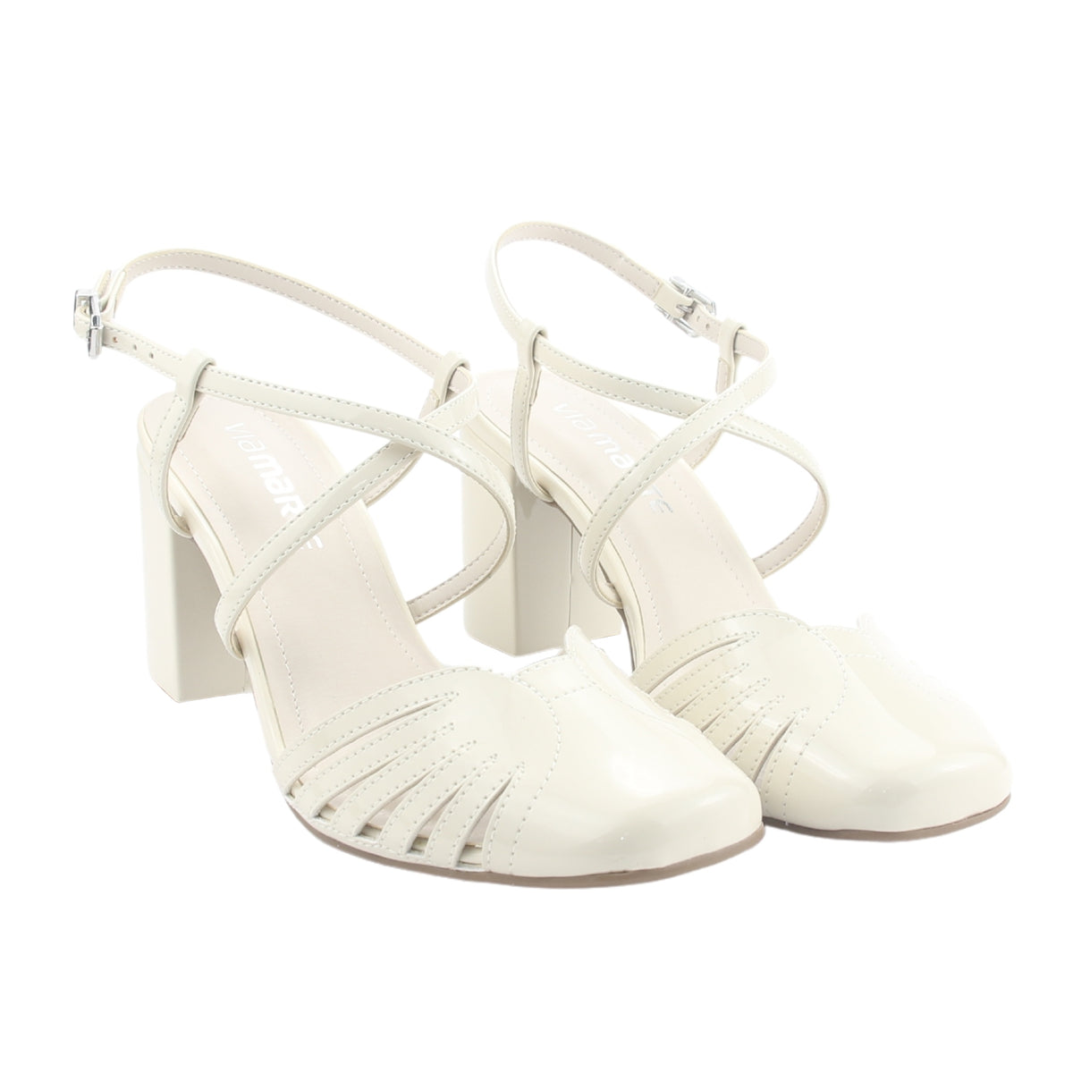 Zapato Via Marte Mujer 062-014-01 Beige Casual