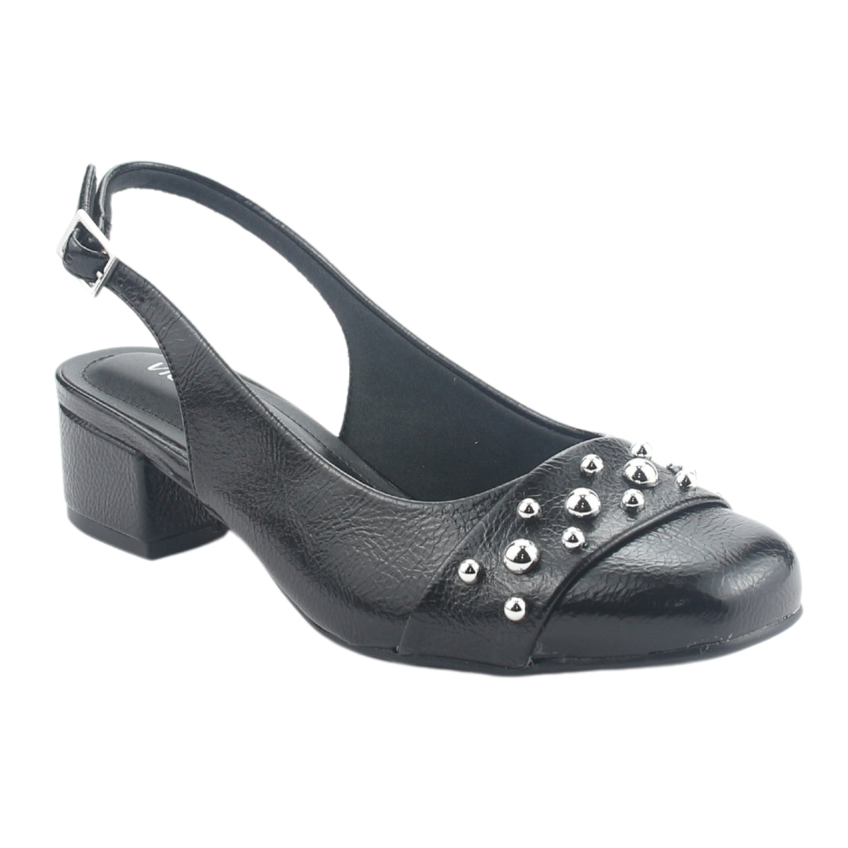 Zapato Via Marte Mujer 070-008-01 Negro Casual