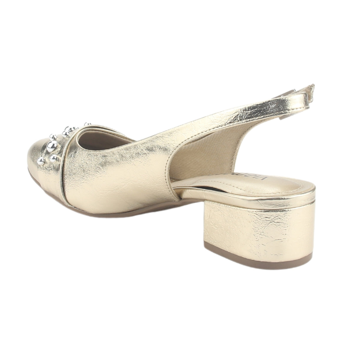 Zapato Via Marte Mujer 070-008-01 Dorado Casual