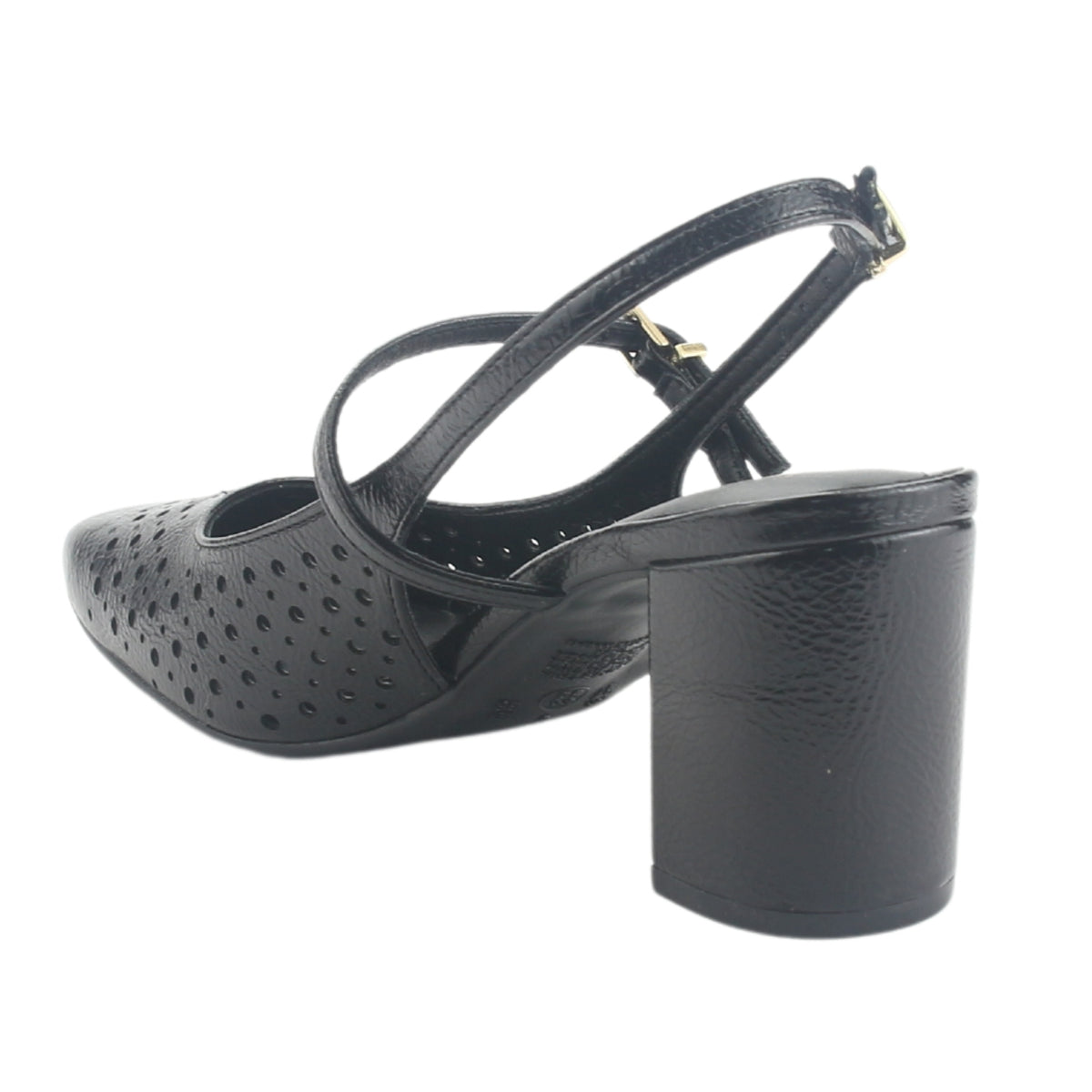 Zapato Via Marte Mujer 153-007-01 Negro Casual