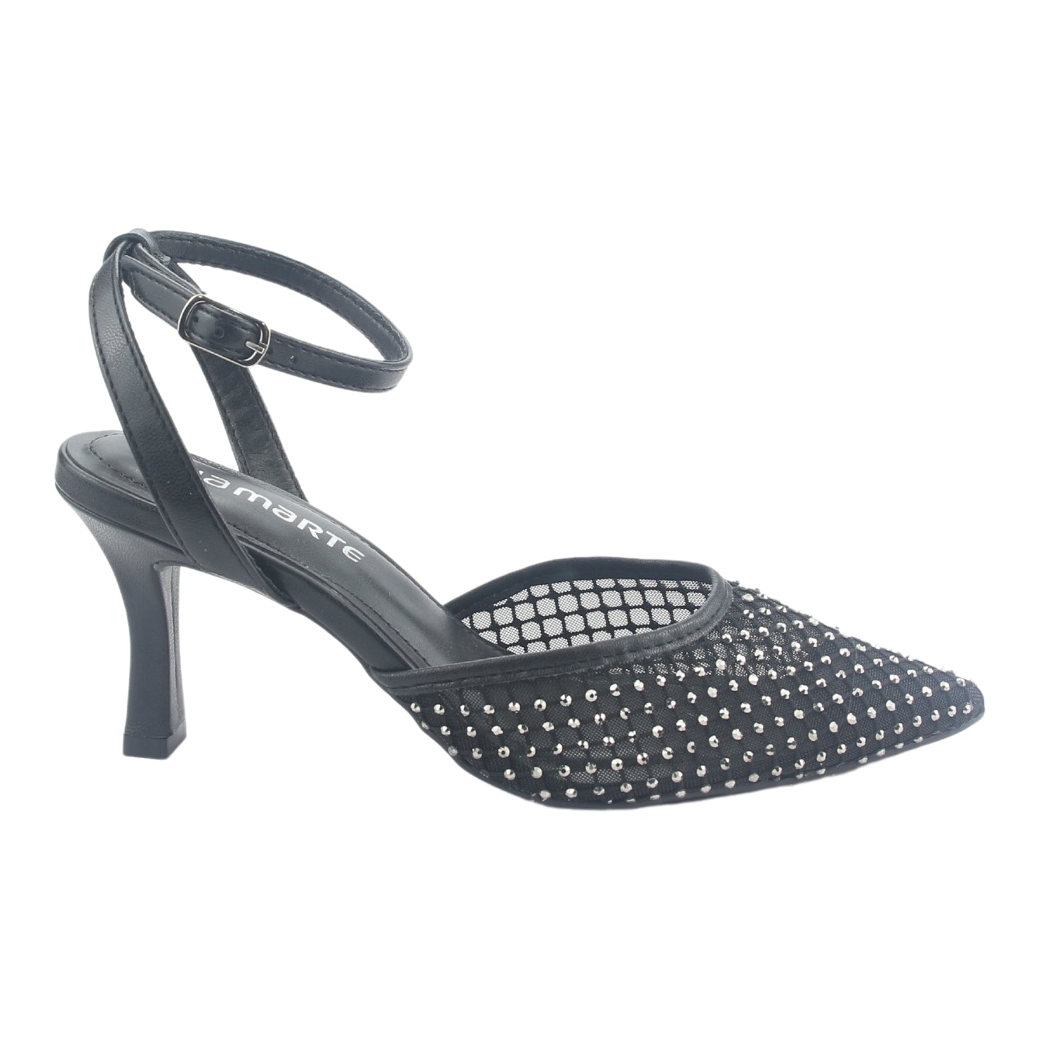 Zapato Via Marte Mujer 185-001-01 Negro Casual