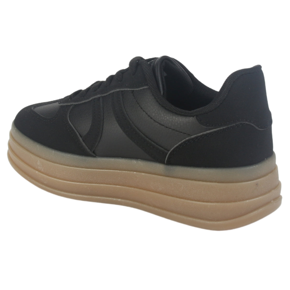 Zapatilla Chalada Mujer Andy-15 Negro Urbano