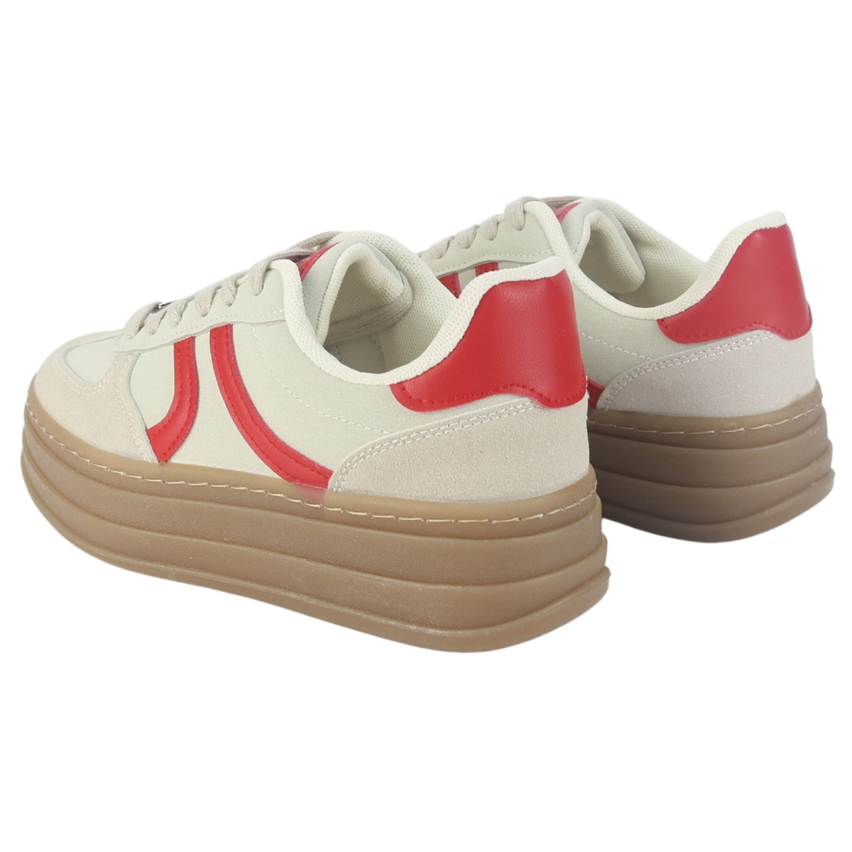 Zapatilla Chalada Mujer Andy-15 Beige Urbano