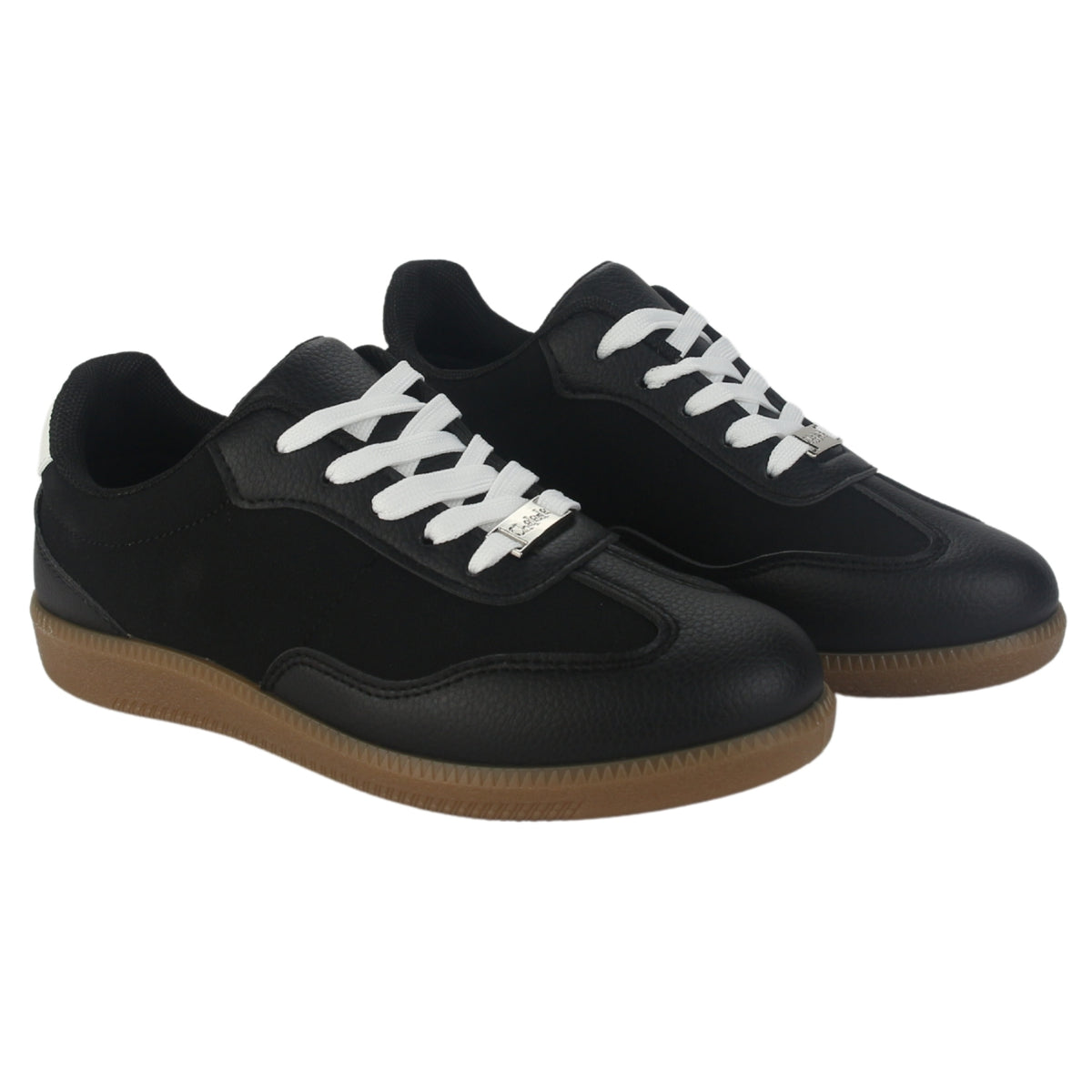 Zapatilla Chalada Mujer Antulow-1 Negro Urbano
