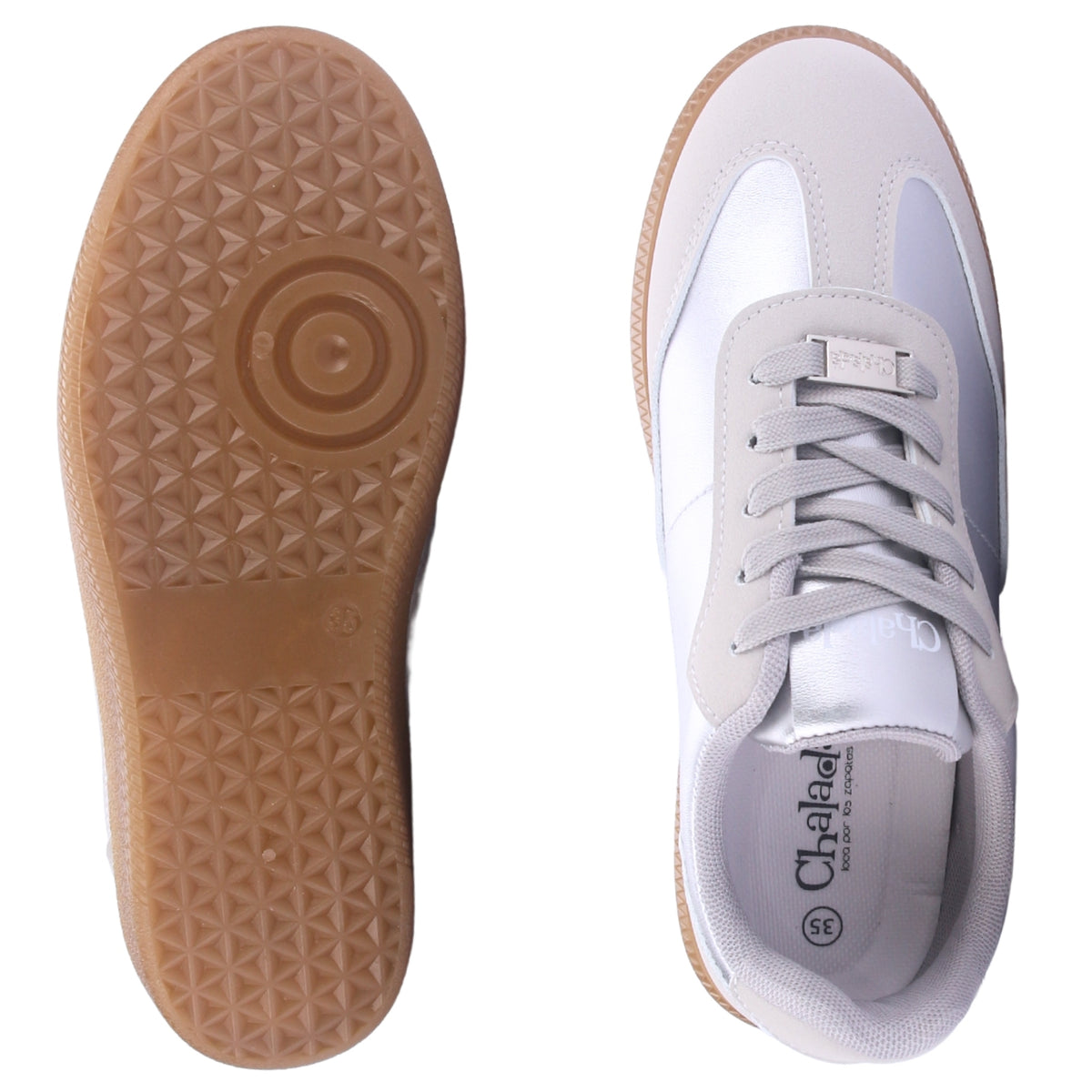 Zapatilla Mujer  Chalada Antulow-1 Plateado Urbano