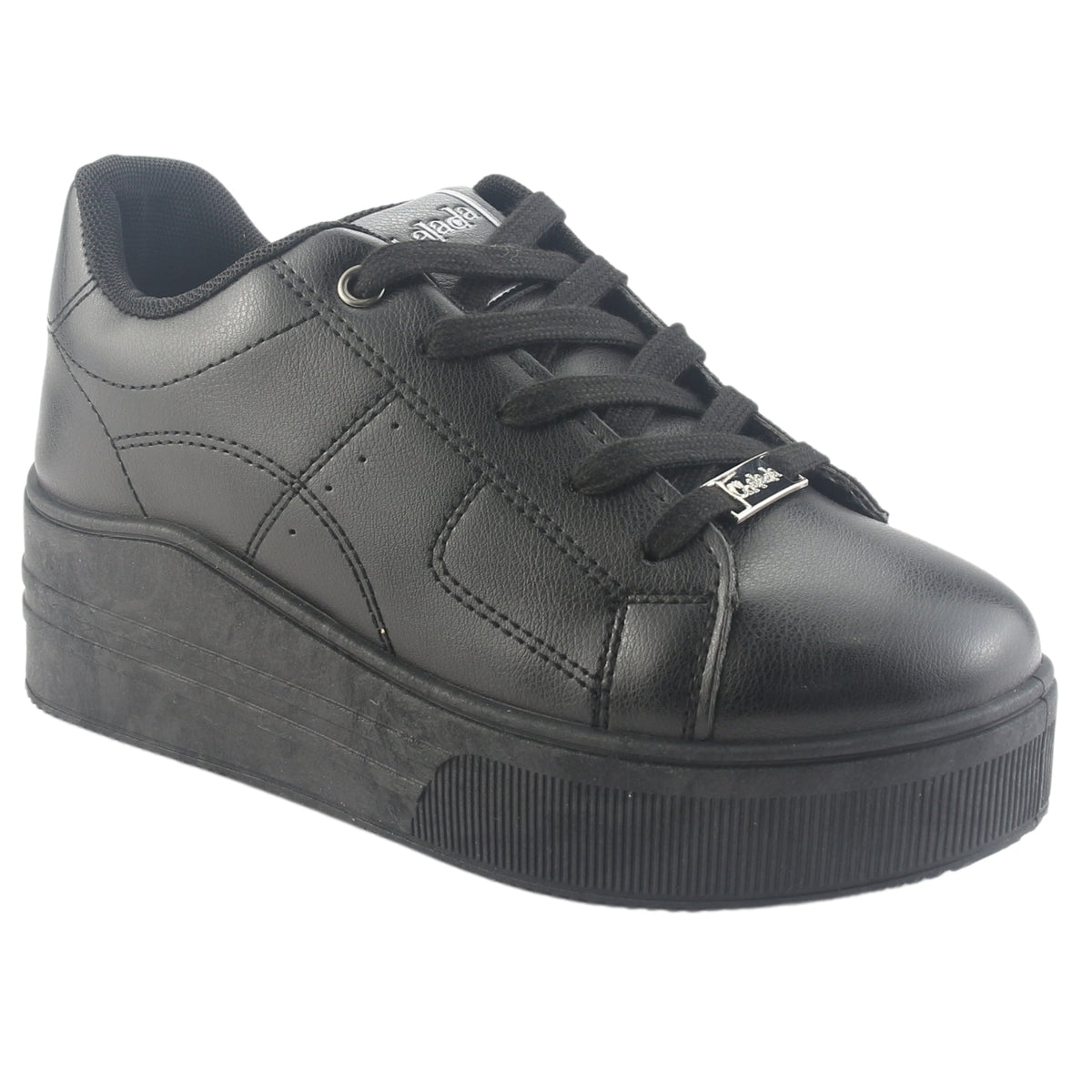 Zapatilla Chalada Mujer Memphi-1 Negro Urbano