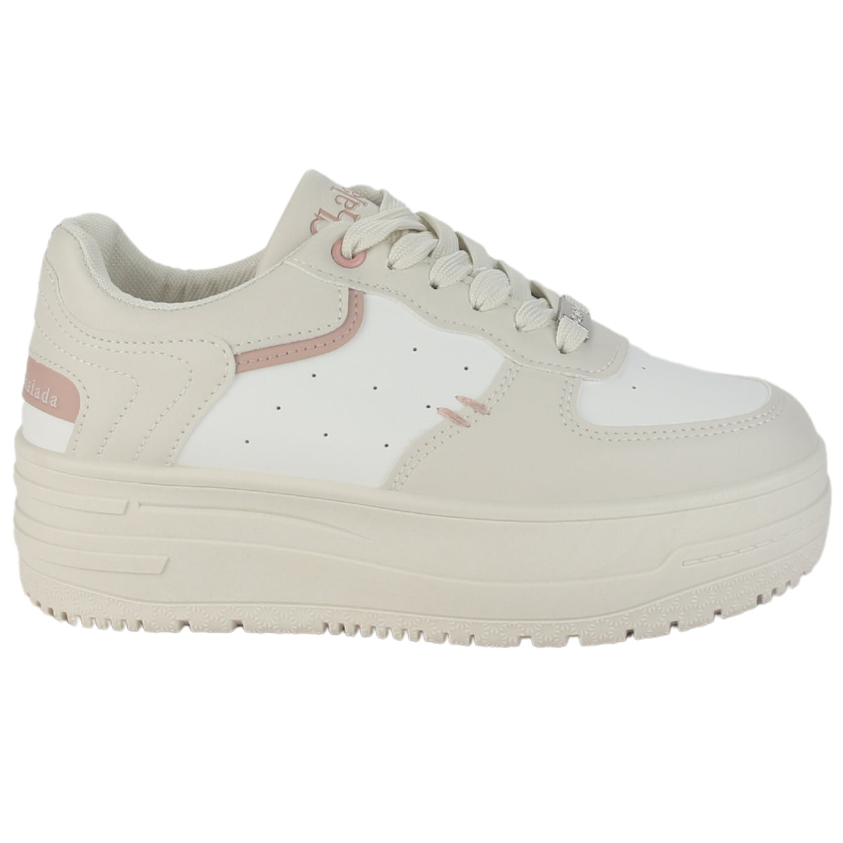 Zapatilla Chalada Mujer Mitsu-3 Beige Urbano