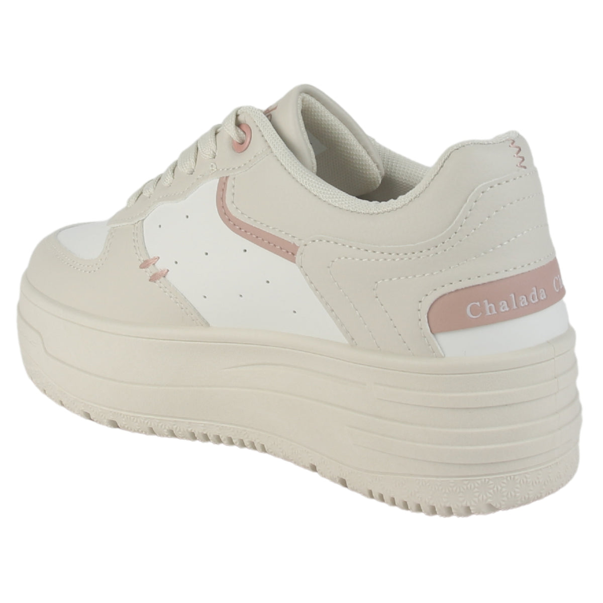 Zapatilla Chalada Mujer Mitsu-3 Beige Urbano