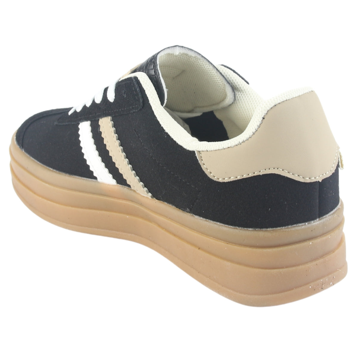 Zapatilla Chalada Mujer Andy-12 Negro Urbano