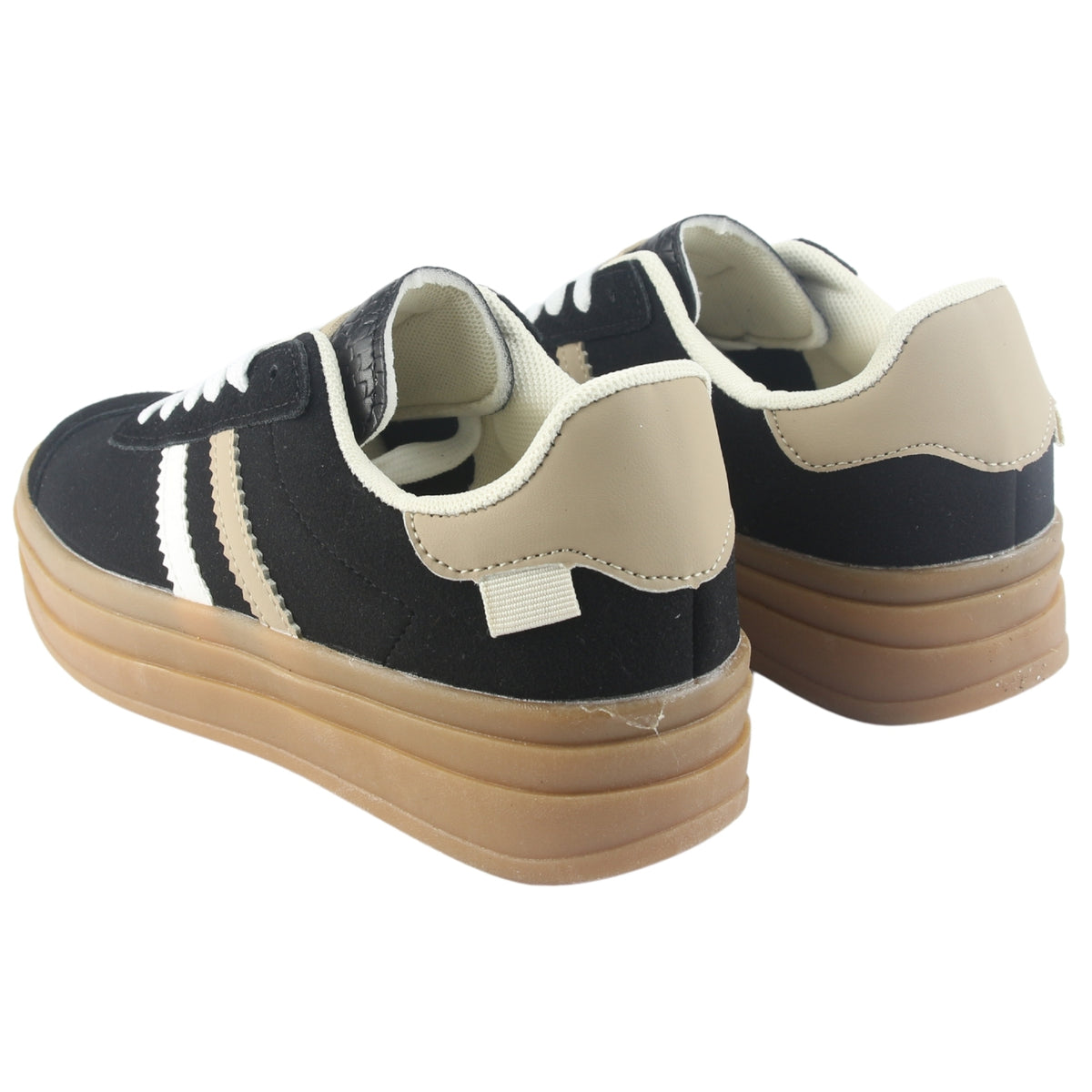 Zapatilla Chalada Mujer Andy-12 Negro Urbano