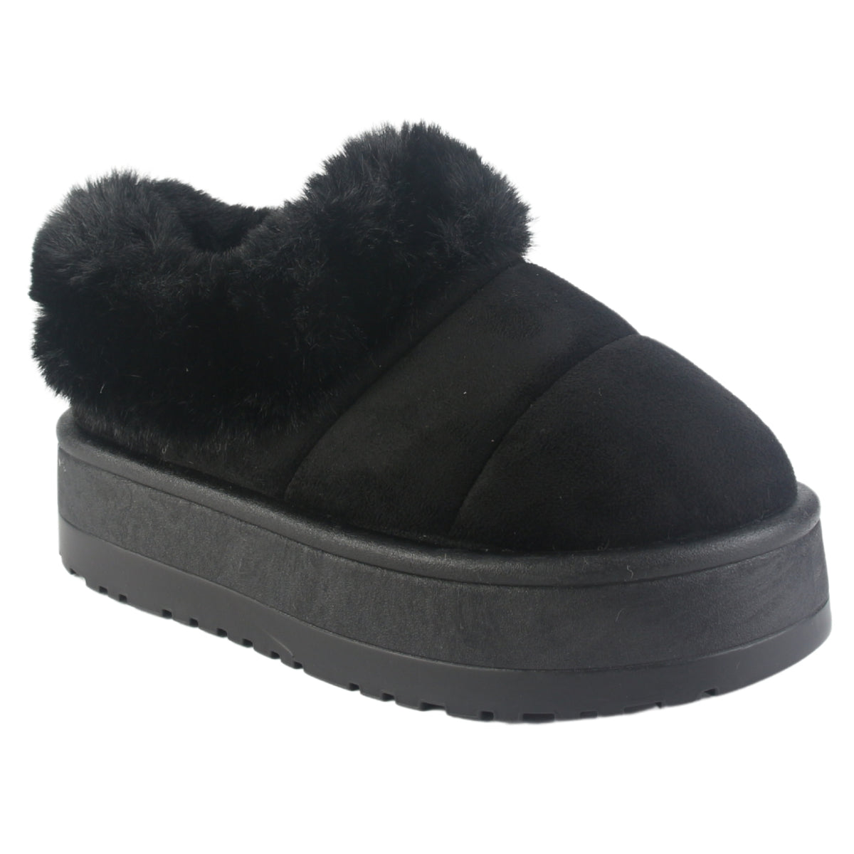 Pantufla Chalada Mujer Pinguih-5 Negro Urbano