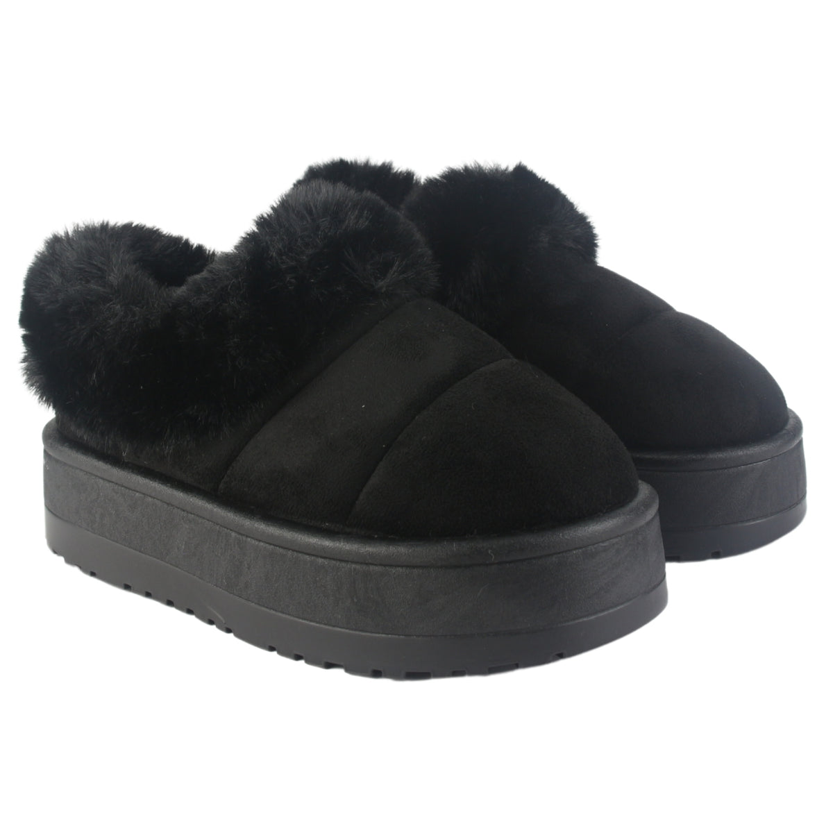 Pantufla Chalada Mujer Pinguih-5 Negro Urbano