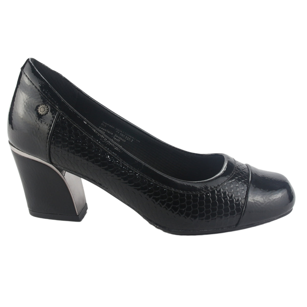 Zapato Chalada Mujer Carol-5 Negro Casual