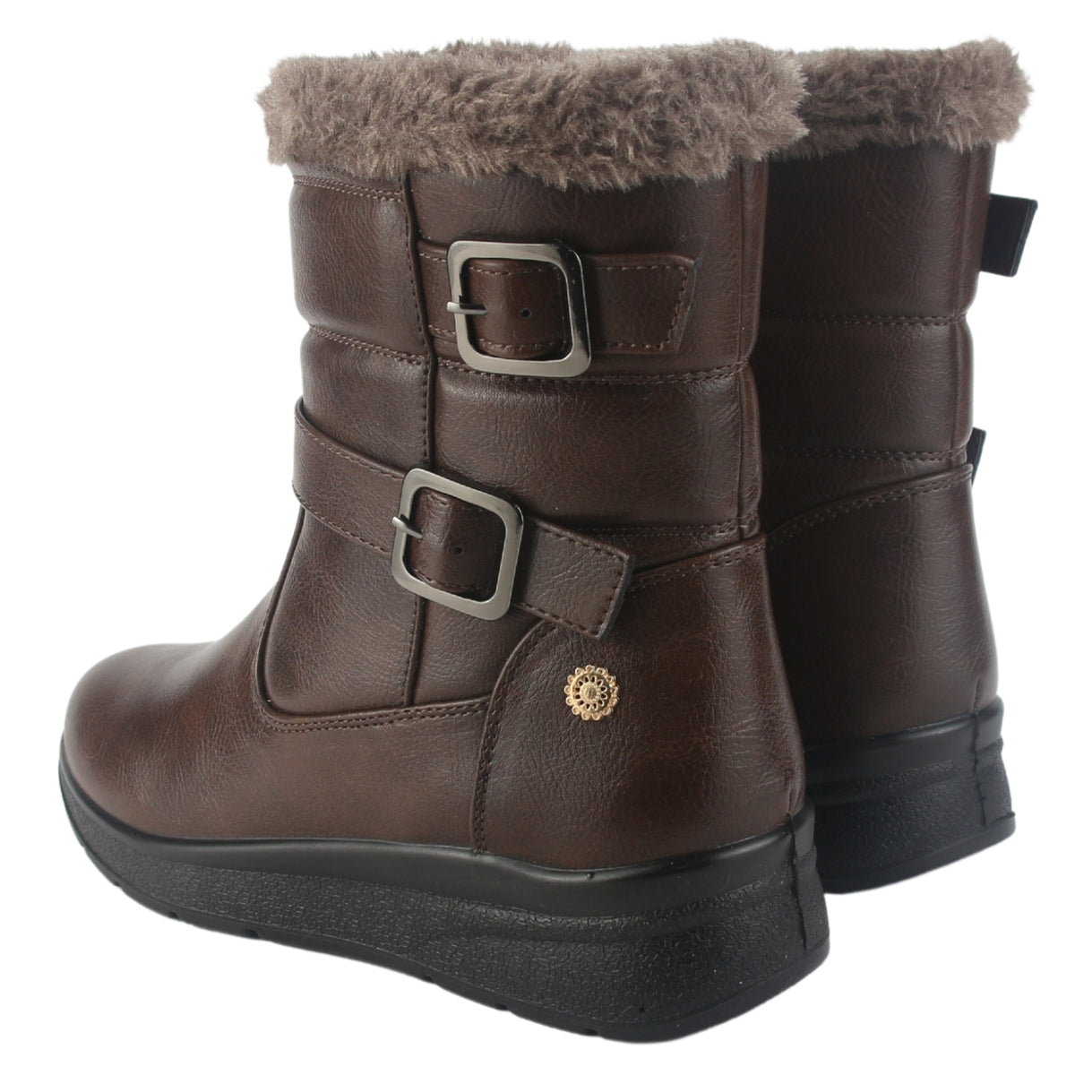 Botin Chalada Mujer Canet-1 Café Casual