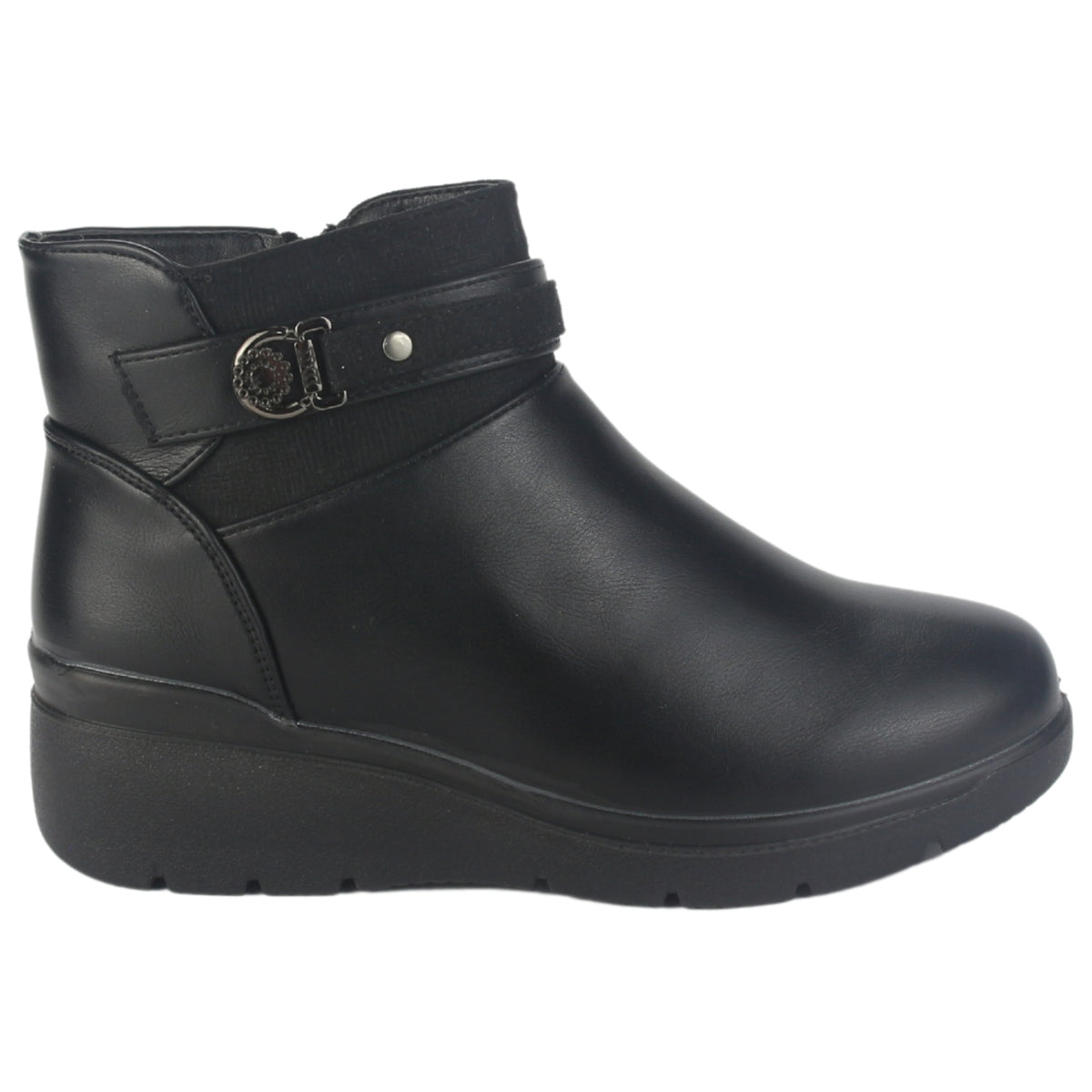 Botin Chalada Mujer Curve-5 Negro Casual