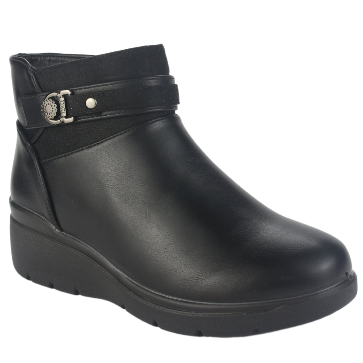 Botin Chalada Mujer Curve-5 Negro Casual
