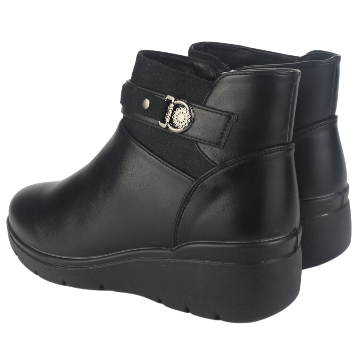 Botin Chalada Mujer Curve-5 Negro Casual