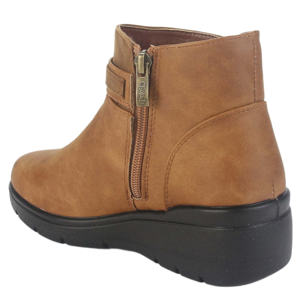 Botin Chalada Mujer Curve-5 Tostado Casual