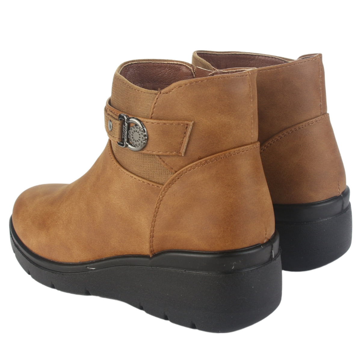Botin Chalada Mujer Curve-5 Tostado Casual