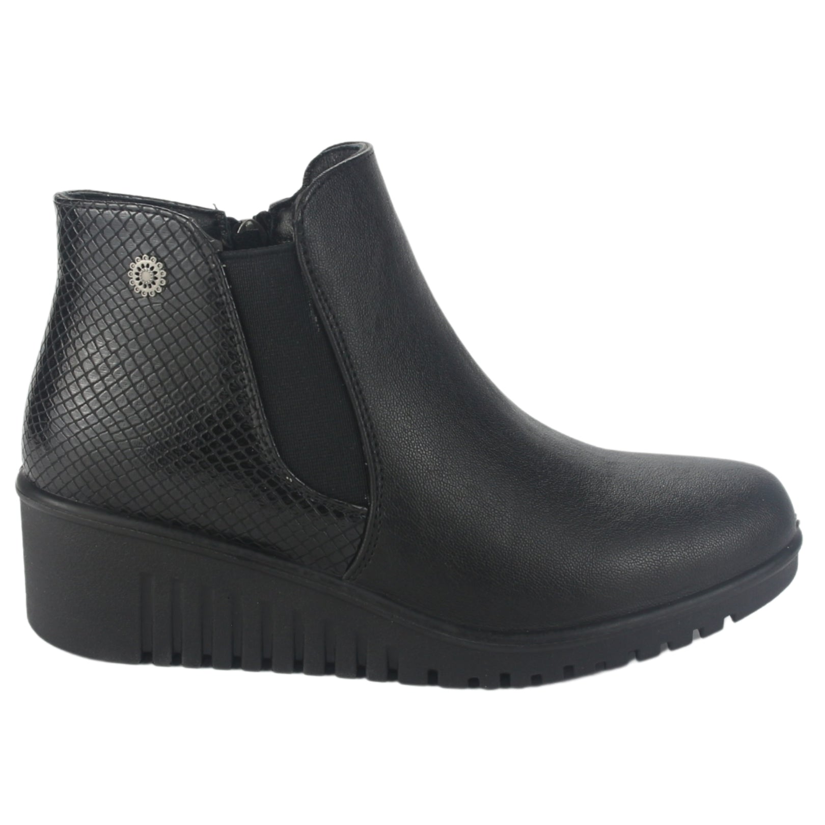 Botin Chalada Mujer Lili-1 Negro Casual