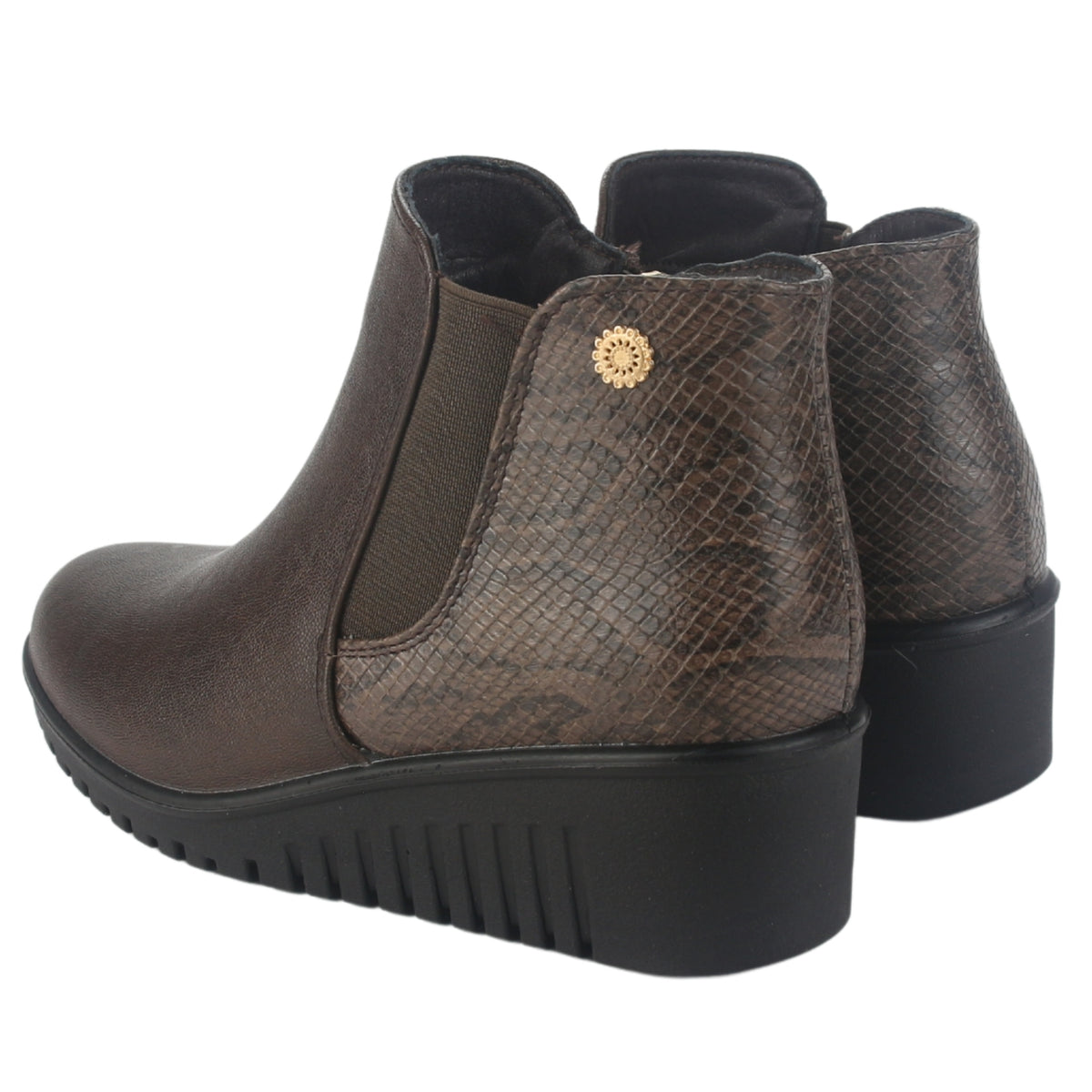 Botin Chalada Mujer Lili-1 café Casual