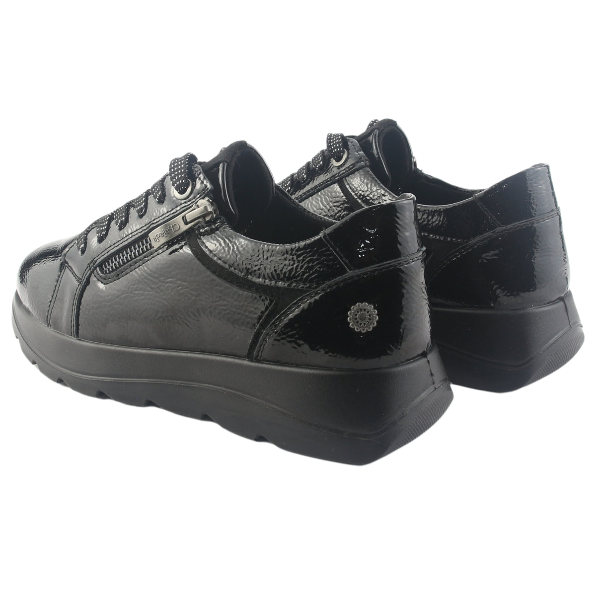Zapatilla Chalada Mujer Onix-1 Negro Urbano