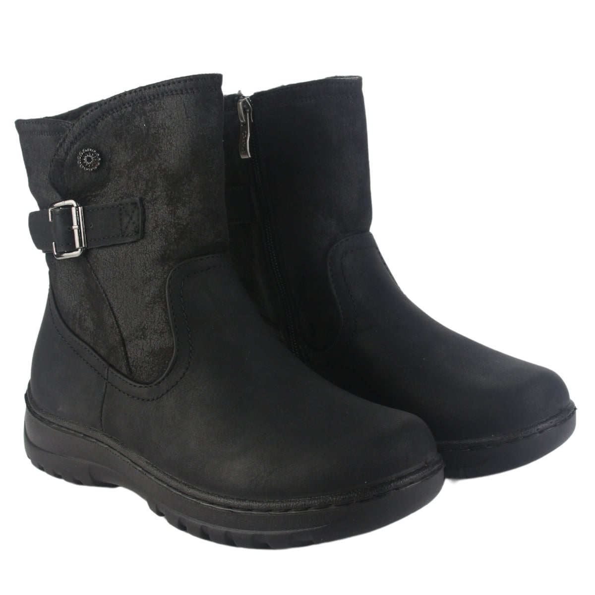 Botin Chalada Mujer Qual-7 Negro Casual