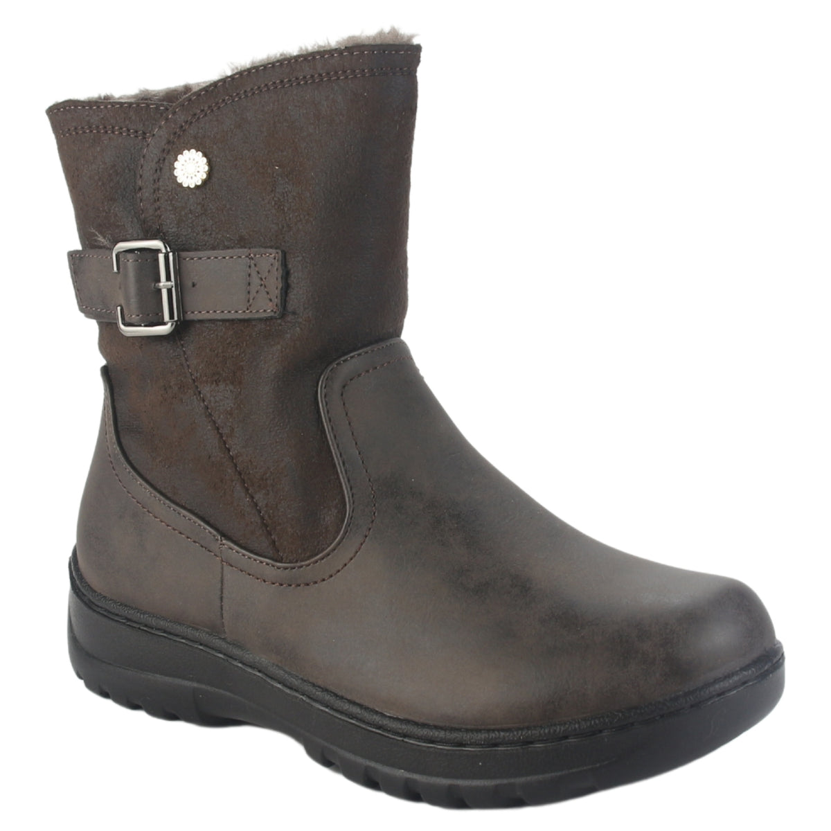 Botin Chalada Mujer Qual-7 Café Casual