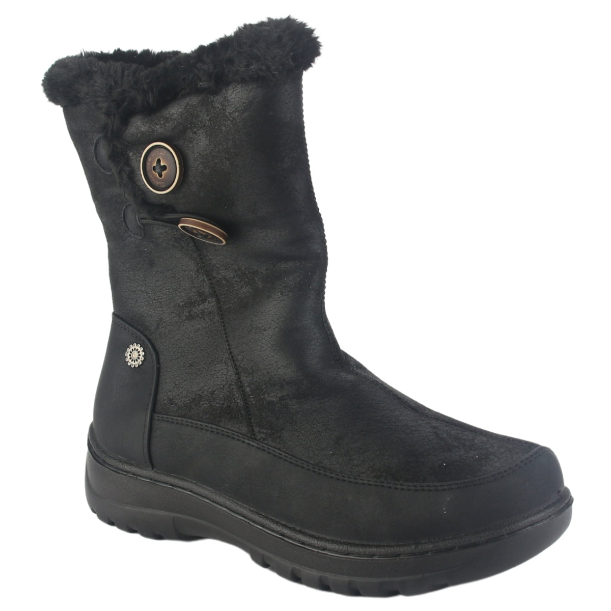 Botin Chalada Mujer Qual-8 Negro Casual