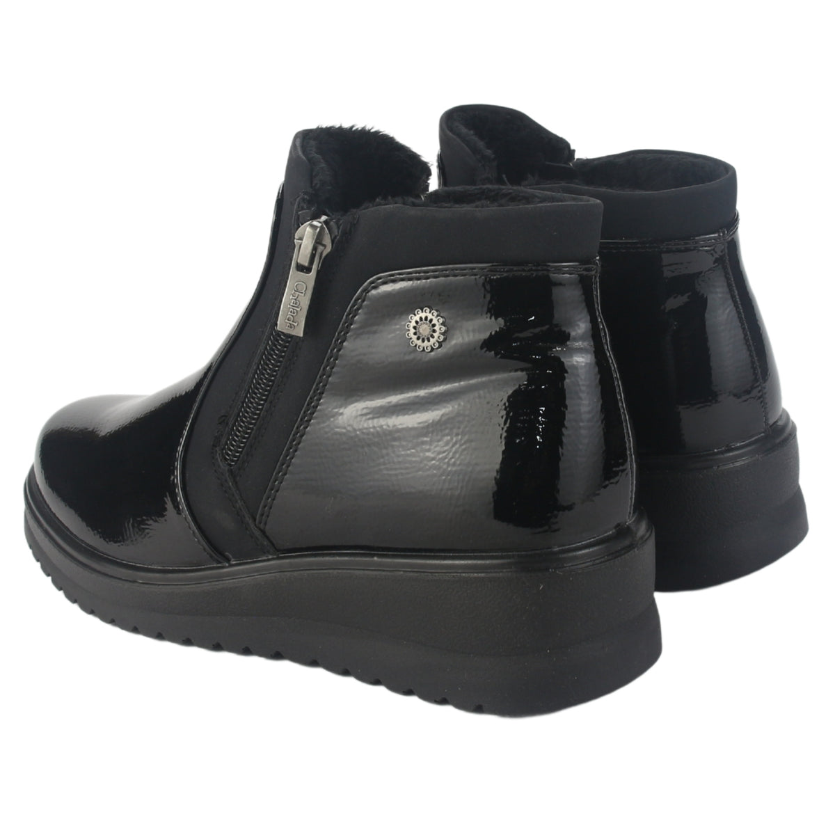 Botin Chalada Mujer Rayo-3 Negro Casual