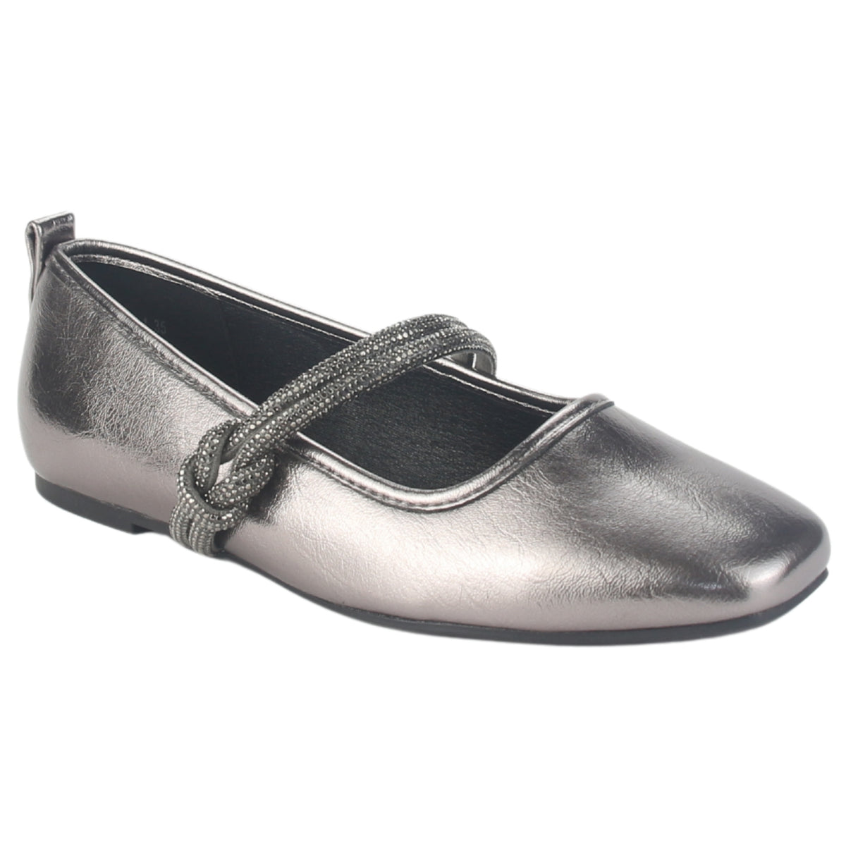 Zapato Chalada Mujer Corsa-1 Plateado Casual