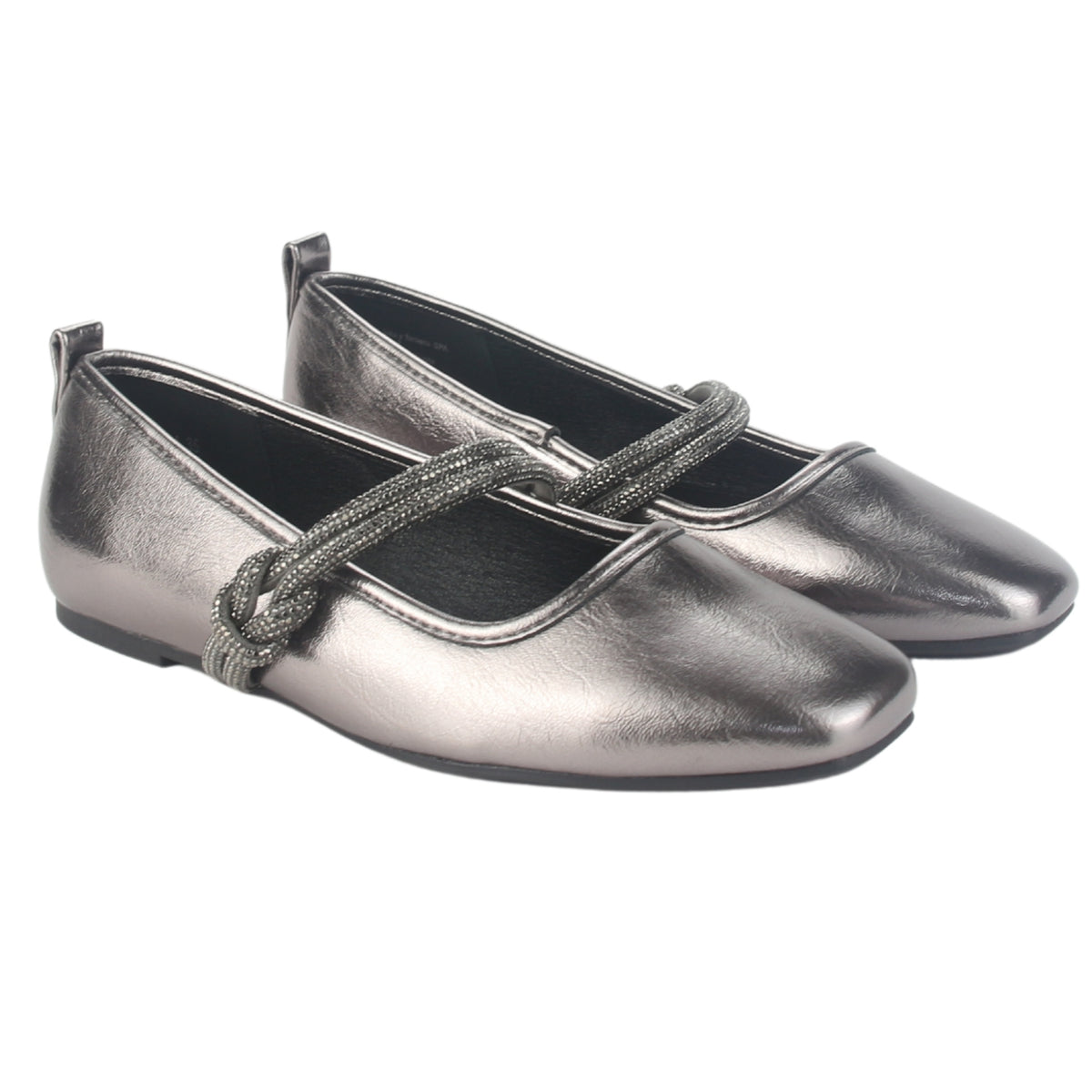 Zapato Chalada Mujer Corsa-1 Plateado Casual