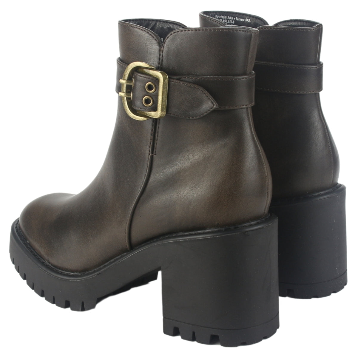 Botin Chalada Mujer Tere-2 Café Casual