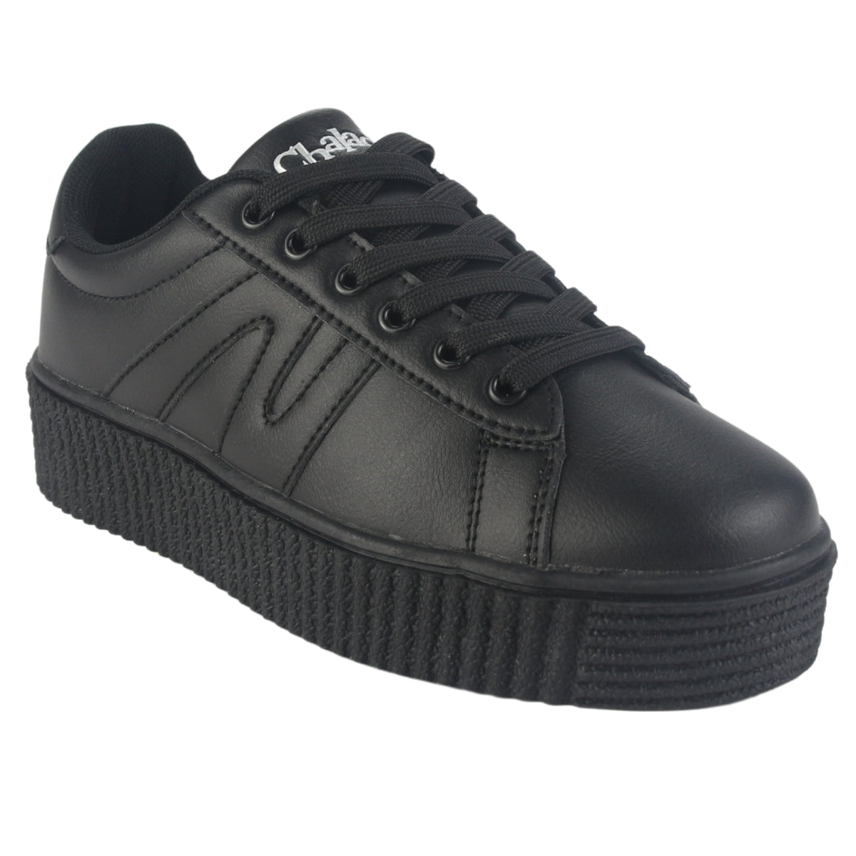 Zapatilla Chalada Mujer Flumi-10 Negro Urbano