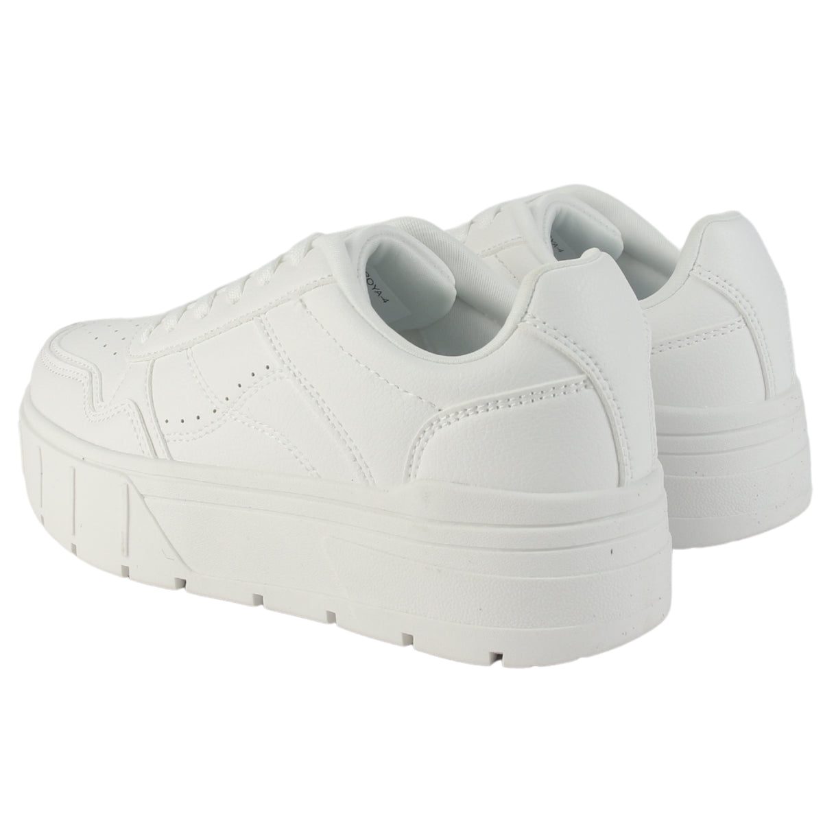 Zapatilla Chalada Mujer Troya-4 Blanco Urbano