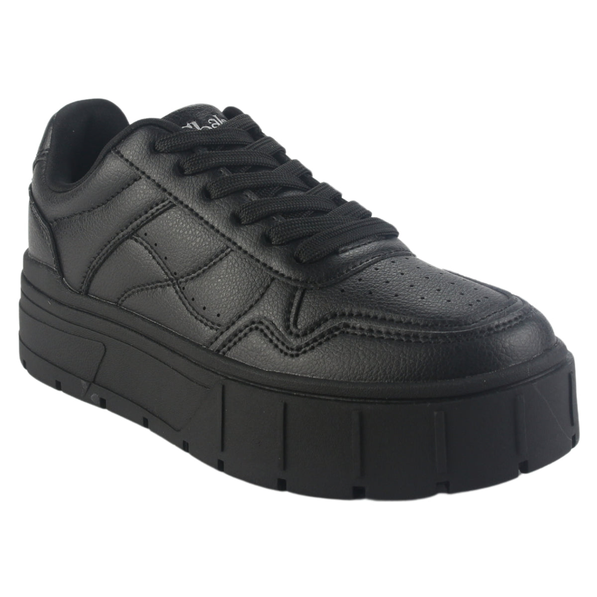 Zapatilla Chalada Mujer Troya-4 Negro Urbano