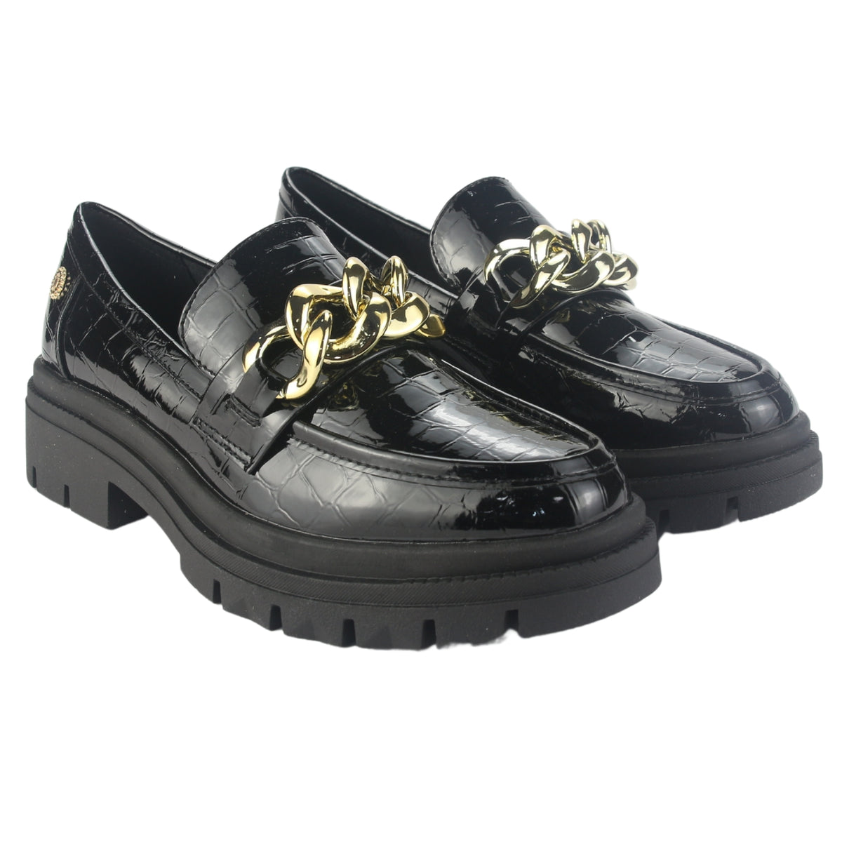 Mocasin Chalada Mujer Selina-7 Negro Casual