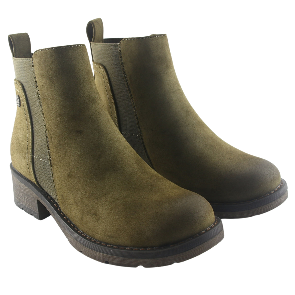 Botin Chalada Mujer Torri-28 Oliva Casual