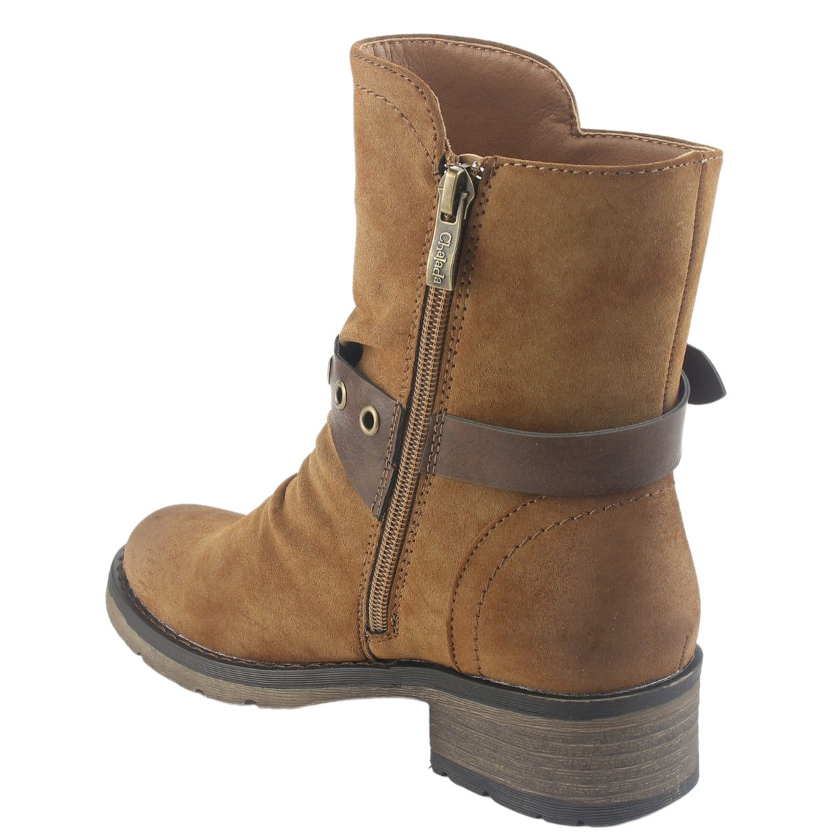 Botin Chalada Mujer Torri-29 Camel Casual