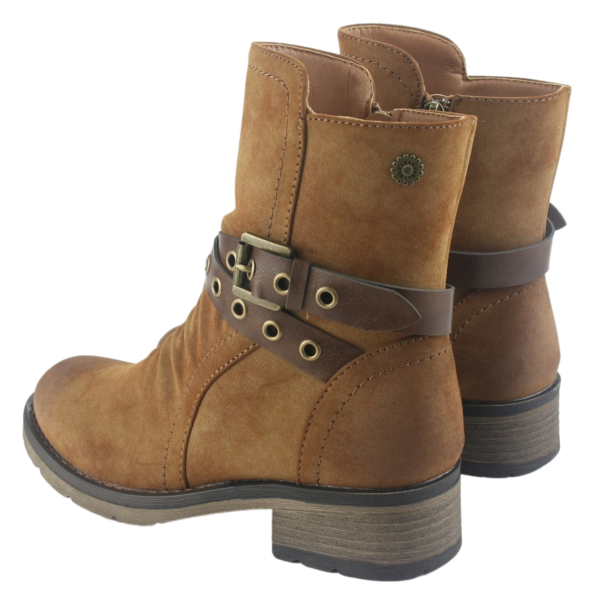 Botin Chalada Mujer Torri-29 Camel Casual