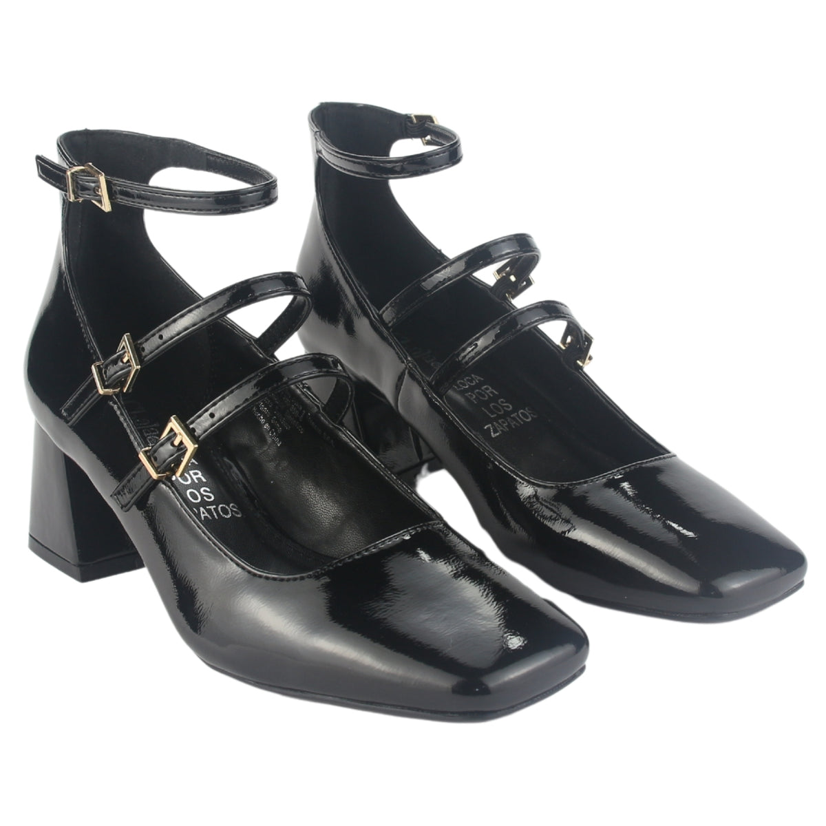 Zapato Chalada Mujer Corso-9 Negro Casual