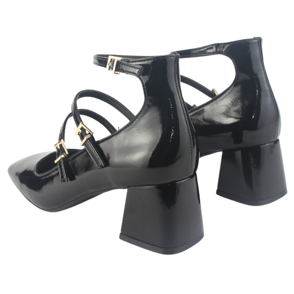 Zapato Chalada Mujer Corso-9 Negro Casual