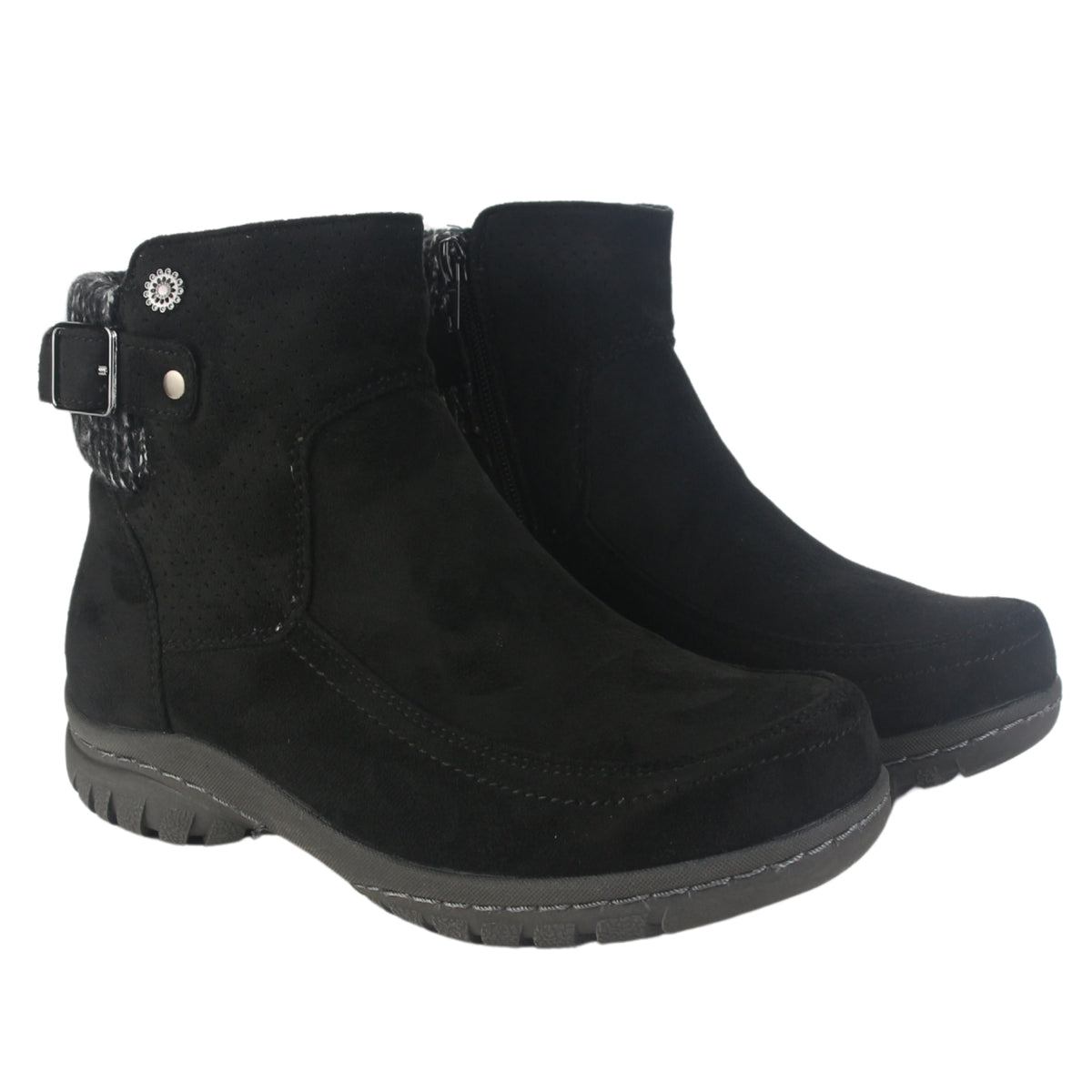 Botin Chalada Mujer Qual-5 Negro Casual