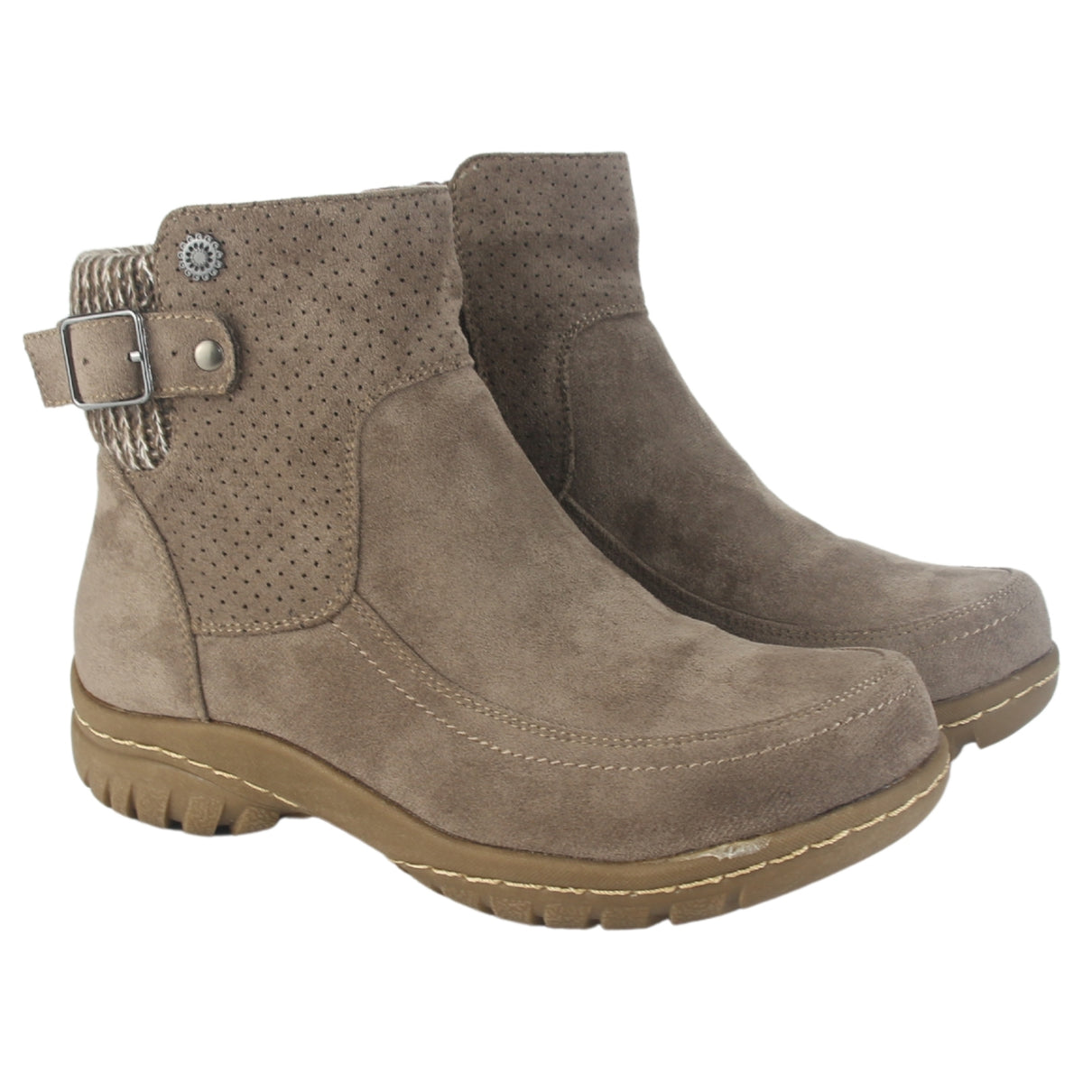 Botin Chalada Mujer Qual-5 café Casual