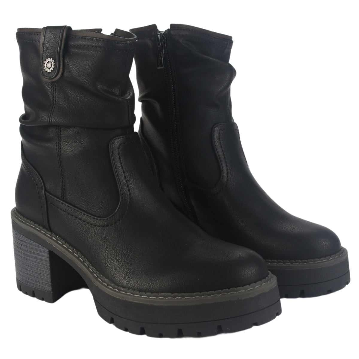 Botin Chalada Mujer Trini-20 Negro Casual