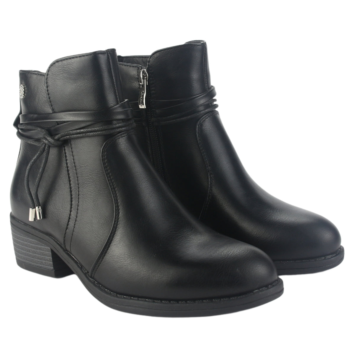 Botin Chalada Mujer Trosi-1 Negro Casual